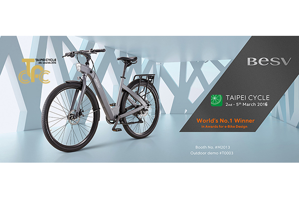 BESV News & Events | BESV CF1 receives the Taipei Cycle d&i Award! Come visit us to experience the amazement of BESV!